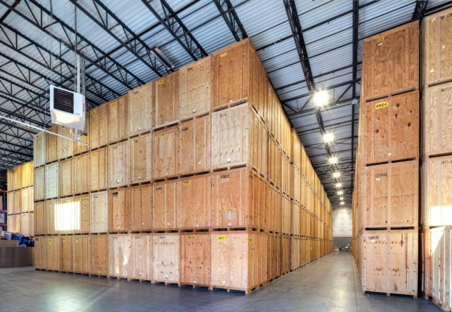 JK Moving residential warehouse