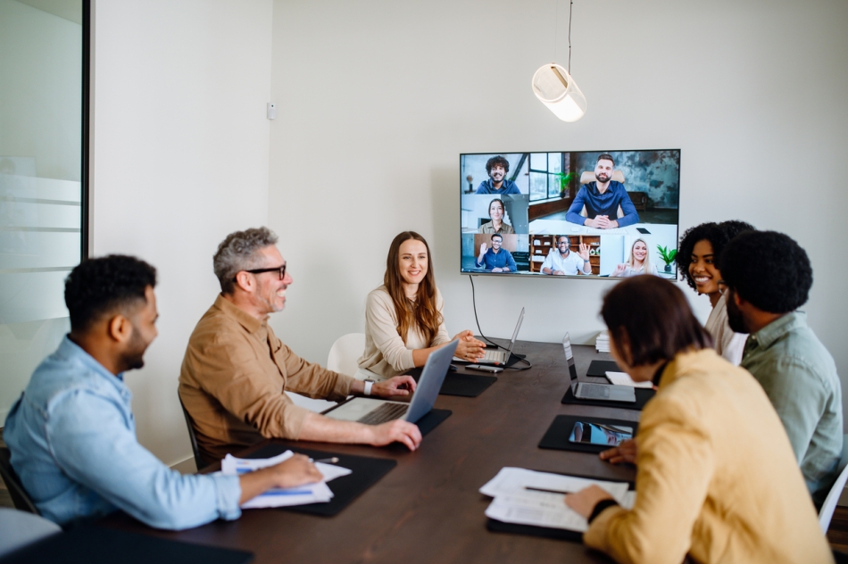 return-to-office hybrid work meeting