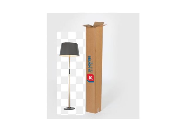 Moving box for floor lamp