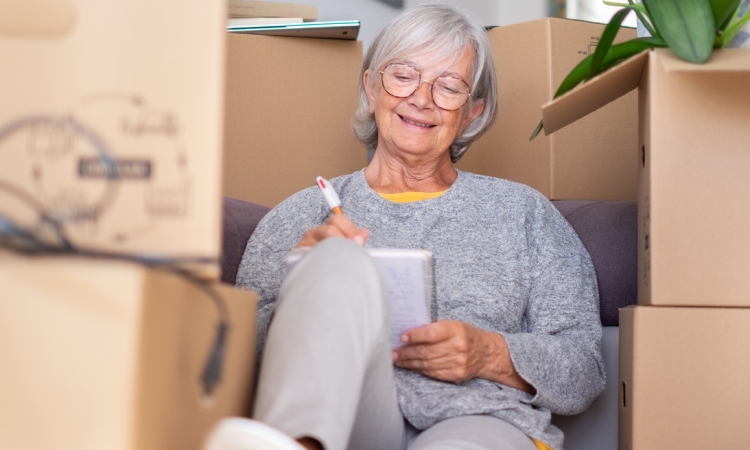 Senior moving checklist