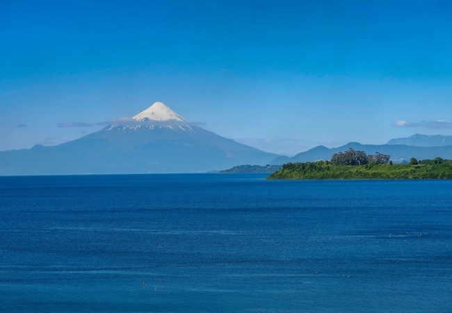 Puerto Varas, Chile is a Nestled beside stunning Lake Llanquihue and surrounded by volcanoes,