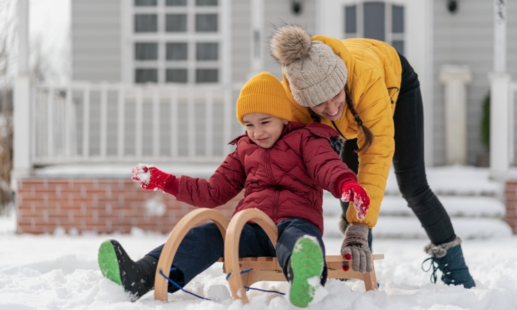 Cold-state living - fun in the snow