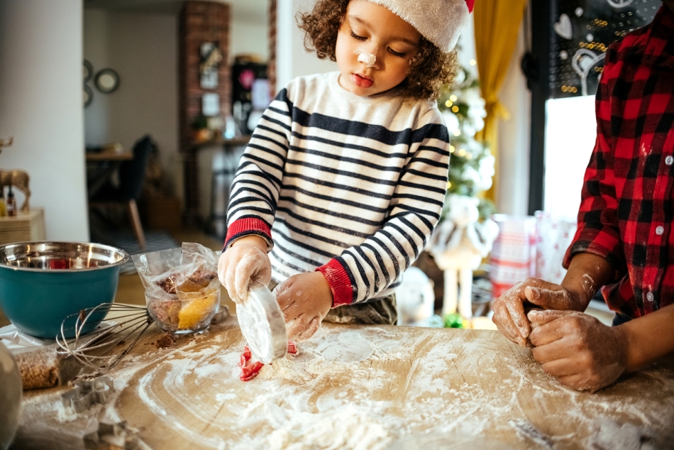 Holiday moving - cookie baking traditions