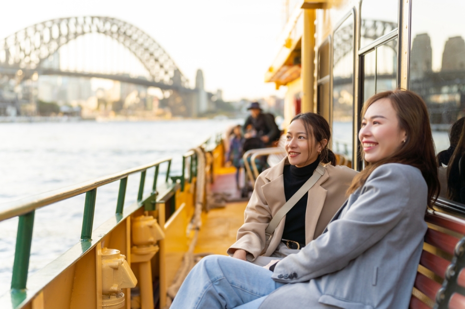 Ferry ride in Sydney, Australia