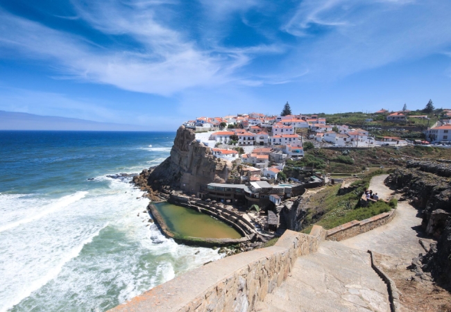 Portugal enjoys a Mediterranean climate with warm summers, mild winters, and plenty of sunshine year-round—perfect for outdoor enthusiasts.